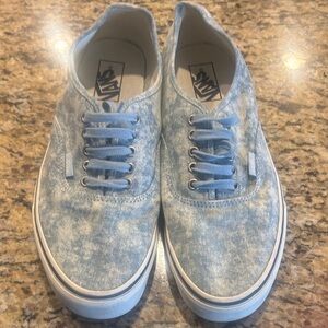 Vans Sky Blue Denim Sneakers. Sz 11
